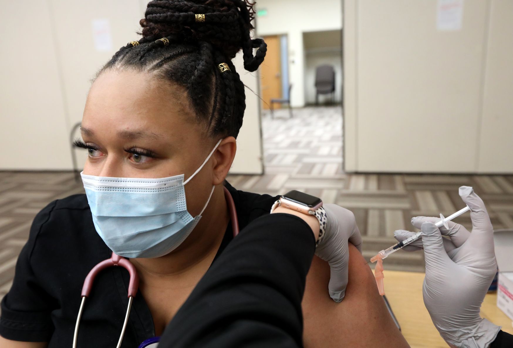 Mercy starts to vaccinate frontline staff for COVID-19